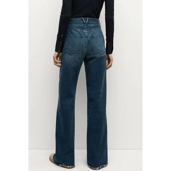 NEW VERONICA BEARD taylor slant pocket jean in northern lights - Picture 3 of 4